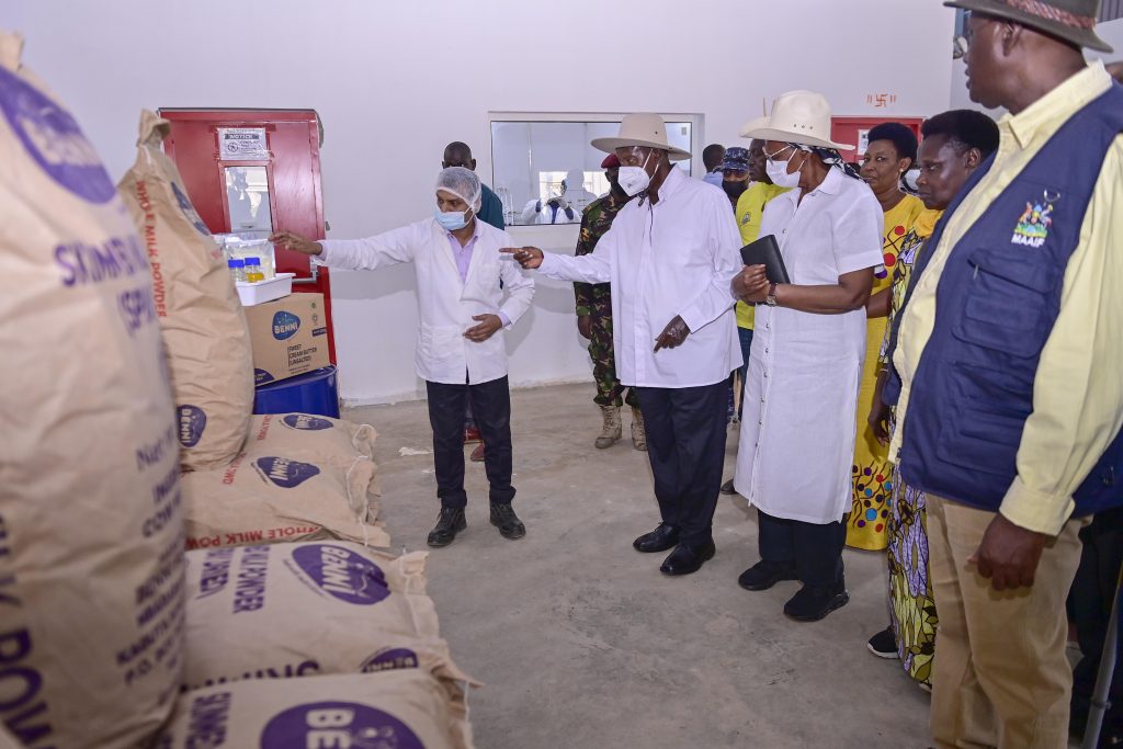 President Museveni Launches Benni Foods Factory In Kiruhura